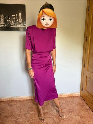 Vestido de fiesta buganvilla talla 36