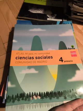 Libro Ciencias Sociales 4 Primaria SM Savia 5€,10€