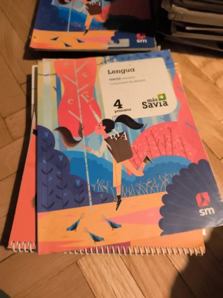 Libro Ciencias Sociales 4 Primaria SM Savia 5€,10€