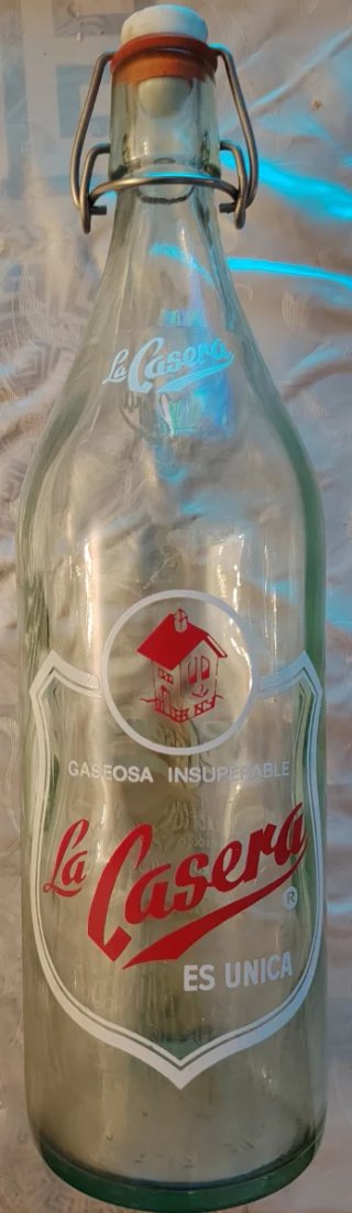 Lotto di 3 Vecchie Bottiglie La Casera Anni '70