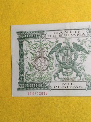 Billete 1000 Pesetas 1957 Reyes Católicos