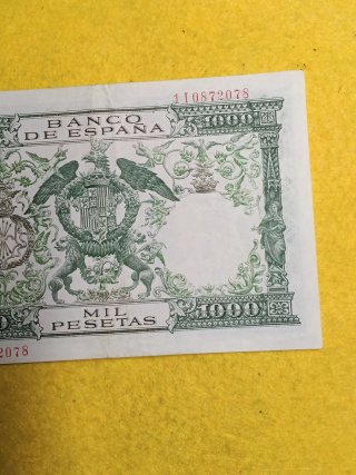 Billete 1000 Pesetas 1957 Reyes Católicos