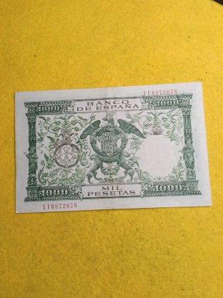 Billete 1000 Pesetas 1957 Reyes Católicos