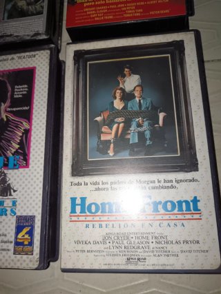 Lote 4 Cintas VHS Cine Retro