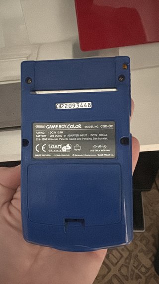 Nintendo Game Boy Color Pokémon rojo