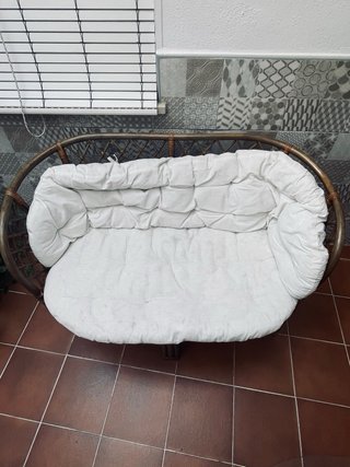 Conjunto Terraza Ratán y Cristal