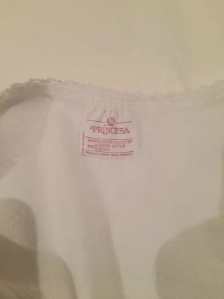Camiseta vintage algodón blanca