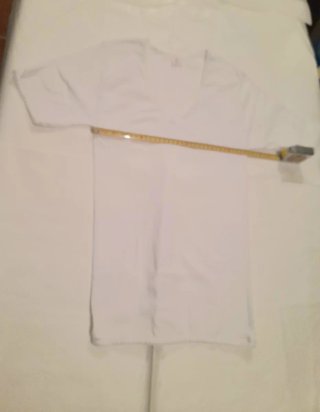 Camiseta vintage algodón blanca