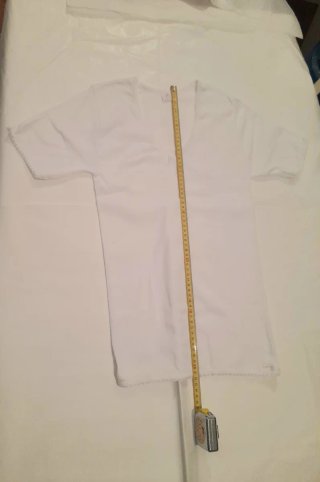 Camiseta vintage algodón blanca