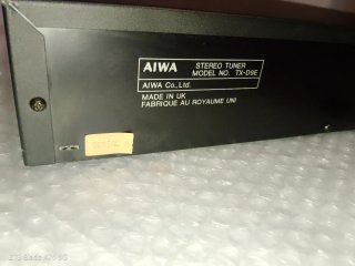 Sintonizador Aiwa TX-D9 Digital Estéreo.