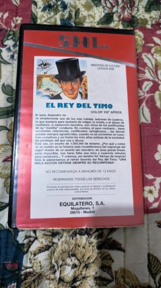 VHS Belmondo: El Rey del Timo