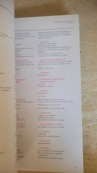 Bizet Carmen Libro y CD Ópera Clásica