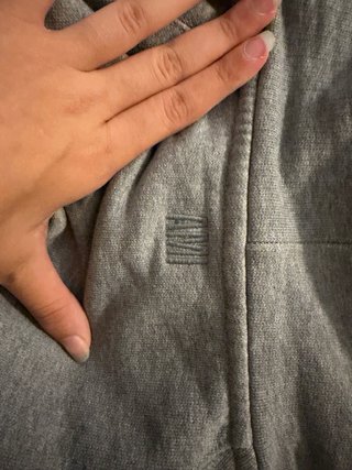 Sudadera AMI Paris Gris