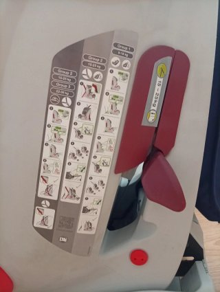 Silla de coche Römer Xtensafix 1, 2, 3