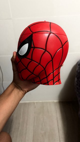 Cabeza Spiderman Decoración