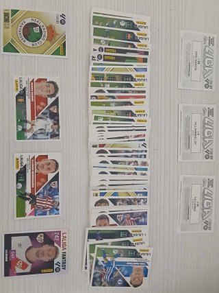 Cromos Liga Este 26-27 cambio