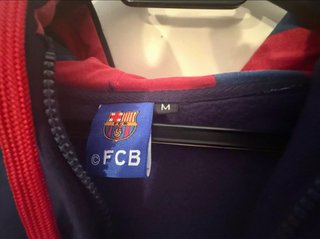 Sudadera FC Barcelona con Cremallera
