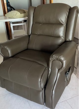 Sofá reclinable eléctrico con masaje