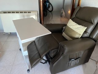 Sofá reclinable eléctrico con masaje