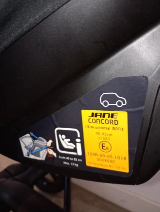 Silla coche Grupo 0+ Concord i-Size