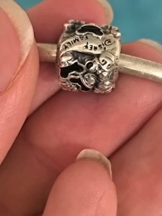 Charm Pandora Disney Family Plata