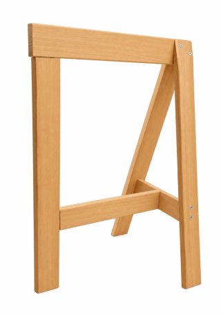 2 Caballetes de madera diseño