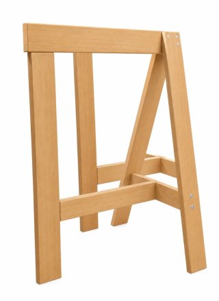 2 Caballetes de madera diseño