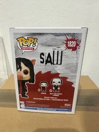 Funko Pop! Jigsaw (Saw) 1820 Chase Edition