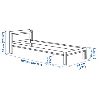Cama con Somier y Colchón