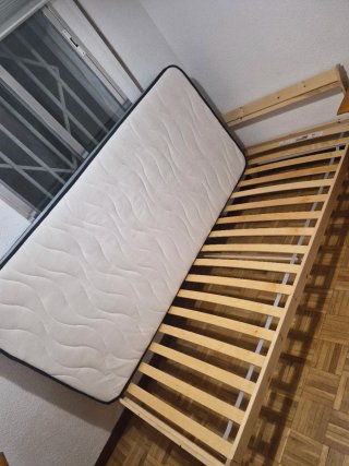 Cama con Somier y Colchón