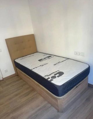 Cama canapé + colchón 90x190 nuevo en oferta