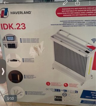 Radiador Eléctrico Haverland WiFi 2000W Nuevo