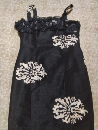 Vestido Matilde Cano Talla 44 Negro