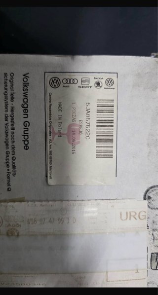 Cristal Retrovisor Skoda Fabia/Rapid Copiloto