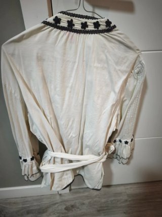 Camisa Flamenco Blanca Talla XL