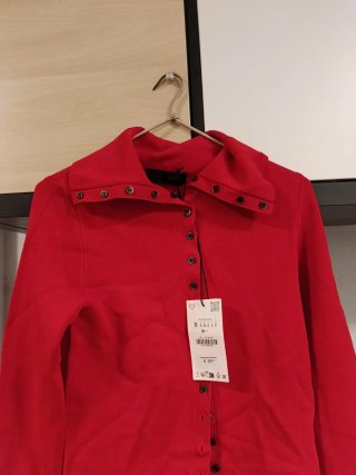 Jersey Rojo Zara Talla S