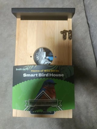Pajarera con Cámara Solar Broobirder