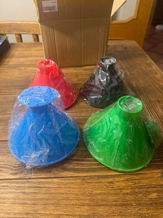 Pack 4 Raspadores de Hielo y nieve para coche