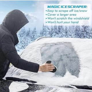 Pack 4 Raspadores de Hielo y nieve para coche