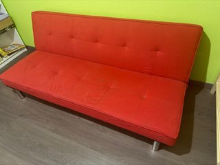 Sofá Cama Rojo