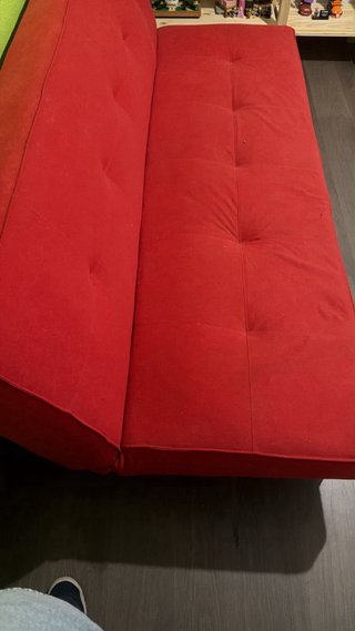 Sofá Cama Rojo