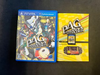 Persona 4 Golden Playstation Vita PSVita