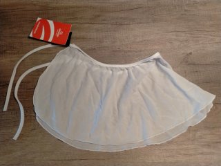 Maillot de ballet Ginadan blanco y rosa