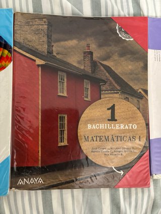 Libros de primero de bachillerato