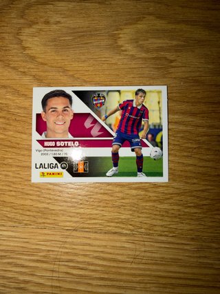 Cromo Hugo Sotelo Levante Panini 26/27
