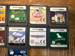 Lote 10 Juegos Nintendo DS + G6 DS Real