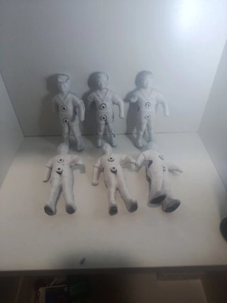 Set de 6 Muñecos para Futbolín Deportín