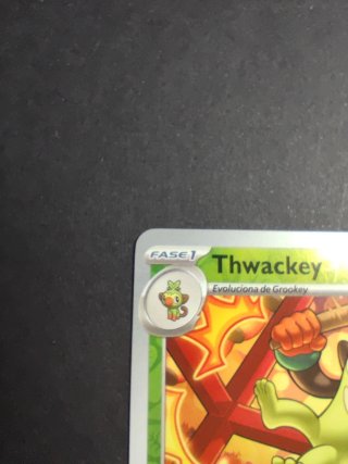 Carta Pokémon Thwakey 15 Holo ESP