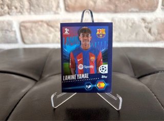 Cromo Lamine Yamal 1ª Edición Champions 138 topps