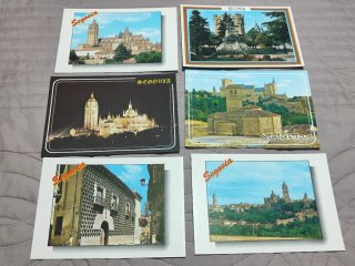 SEGOVIA.. Lote 25 postales antiguas, nuevas.
